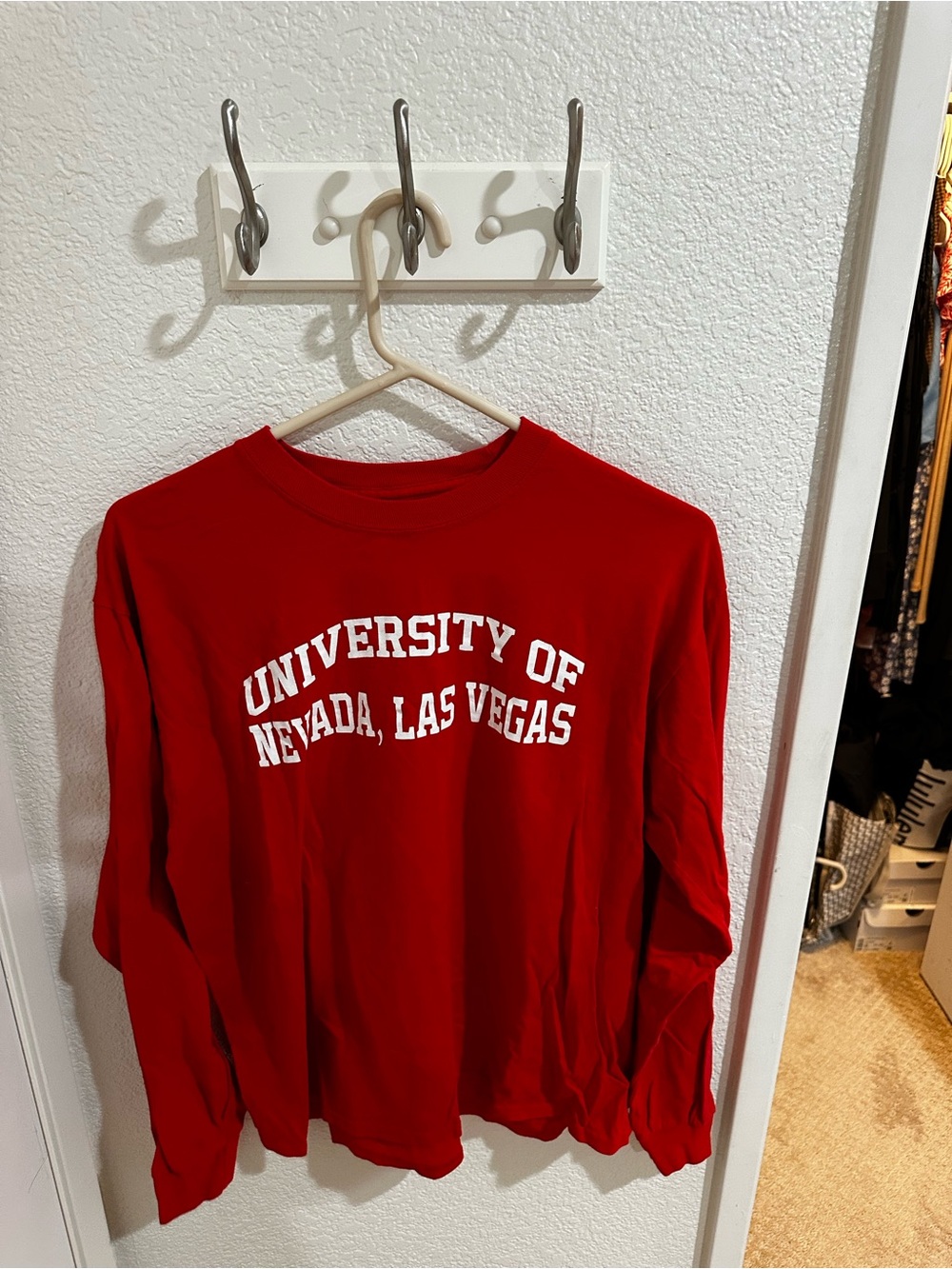 University of Nevada Las Vegas Red long sleeve shirt